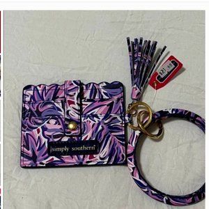 Simply Southern Tropical Leaf Bangle ID Wallet